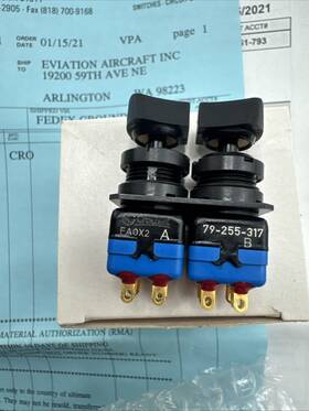 79-255-317 Crouzet Trim Switch Aerospace Mechatronic 79255317 New With Coc