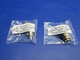 0126-728 Curtis Cca-1400 Fuel Drain Valve 1/2 Inch P/n Nos Lot Of 2