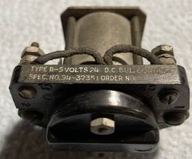 94-32351 Cutler-hammer Vintage Aircraft Relay 6952 Type B-5 No. 24-28v Used Tested