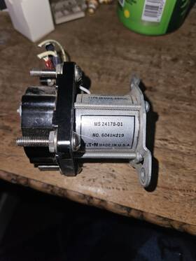6041h219 Cutler Hammer Mfd-8547 Vintage Good Used Aircraft 55 Amp Relay 28 Vdc