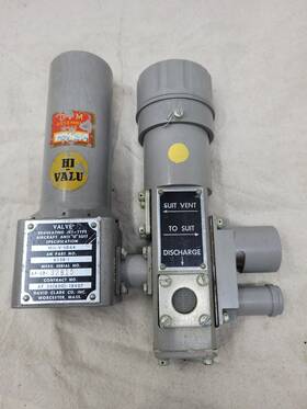 An6538-1 David Clark Vintage Military Aviation Anti G Suit Valve Filter P/n