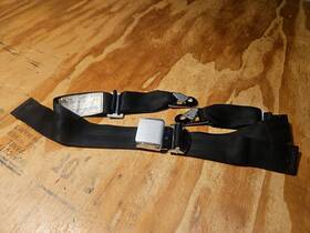 Fdc-6400-187-080 Davis 6400-187-080 Aircraft Lap Seat Belt Mfg. Date 3/94