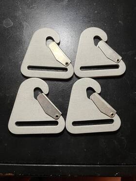 Fda-1677 Davis Aircraft 4 Seatbelt Snap Hook Fda1677- Fda-1677 Davis Aircraft 4 Seatbelt Snap Hook Fda1677-