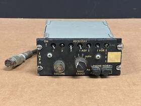 Dhc60206-1 De Havilland Dehavilland Audio Control Receiver P/n Parts Only