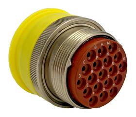 Ms3476l24-19p Deutsch Lot Of 5x Connectors