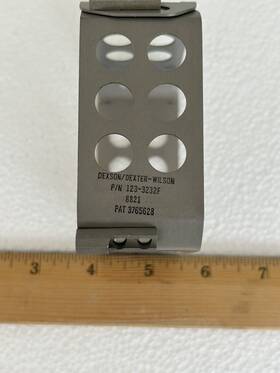 123-3232f Dexson/dexter-wilson 123-3232f. Avionics Instrument Panel Mounting Ring Clamp