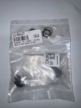 801-1030-0333504 Dialight Panel Mount Indicator Base And Lens Cap Assembly Blue