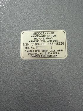 Dmc169a Dmc M83521/7-01