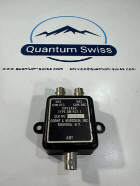 H21-1 Dorne & Margolin Dm H 21 1 H21 Diplexer And Aircraft Nav Fully Tested Excellent Condit
