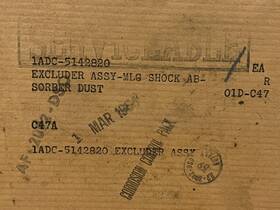 Douglas 5142820 Aircraft Dc-3 / C47 Excluder Assembly P/n New Lowest Price Yet