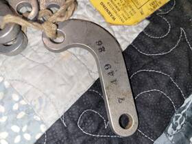 7-449-26 Douglas Nos Military Aircraft Rigid Connecting Link