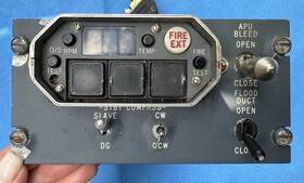 Em2095-7 Duncan Aviation Control Panel With Board Em2095-7 Duncan Aviation Control Panel With Board