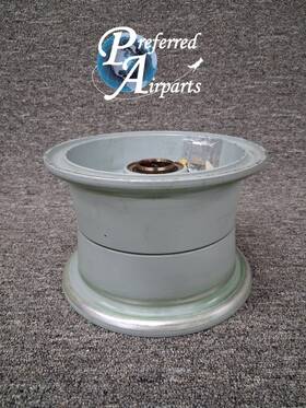 Aha2225 Dunlop Used Dornier 328 Aircraft Nose Wheel Assembly P/n
