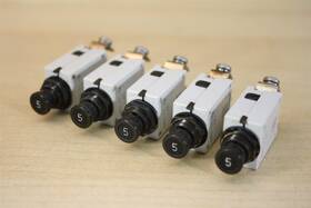 483-tc-g11-j25 E-t-a Lot Of 5 Aircraft Amp Circuit Breakers