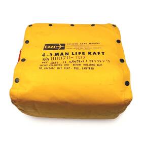 130070-107 Eastern Aero Marine Eam 4-5 Man Life Raft Part No. B0070-101 Miami Florifda