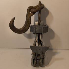 27150083284 Eastern Rotocraft Corp Vintage Rotor Aircraft Cargo Tie Down Chain Tensioner Transport