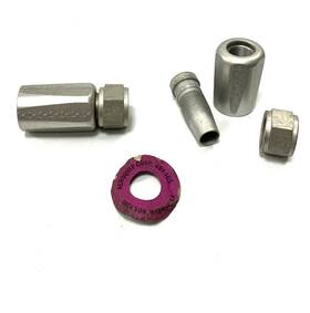 481-10s Eaton Aeroquip P/n 491-10 Aircraft Hose Fitting Assy Nipple-nut-socket