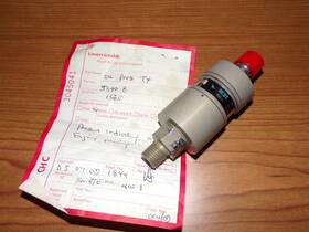 5340-8 Ecet Oil Pressure Transmitter Red Tagged For Snag