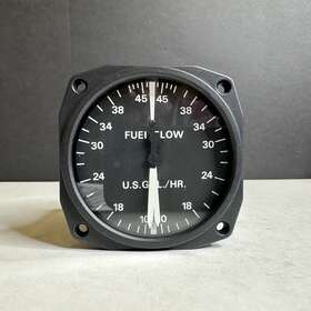 1u028-104-36r Edo-aire Piper Fuel Flow Indicator Ps50031-51-2 Overhauled With 8130