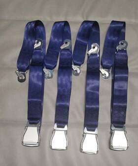 Zad1997 Emf 4 - Seat Belt Rated 3000 Lbs New
