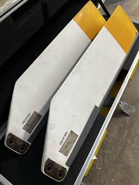 105-31791 Eurocopter Bo-105 Tail Rotor Blade Matched Set As-removed Serviceable Condition