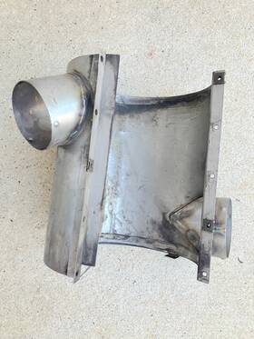 1254012-14 Exhaust Shroud Pn In Good Shape For Cessna 172rg Wlr