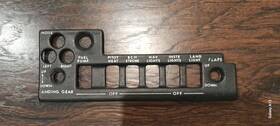 49005-7 Factory Original Rockwell Commander 112 112a Switch Panel Bezel