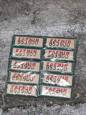 Mil-g-23827 Fafnir B539dd Aircraft Bearings Ball Fs160 9/72 Factory Sealed