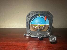 Gh02e-3 Falcon Gauge Attitude Indicator Electric Gyro 14v Artificial Horizon