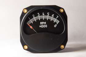 R-t3-001u Falcon Guage Reman Tachometer 3-1/8 Inch Universal