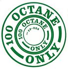Fc-100g Wicks Aircraft Octane Fuel Decal