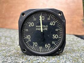 An5770-1 Fee And Stemwedel Fs-18312 Manifold Pressure Indicator An5770-1 Fee And Stemwedel Fs-18312 Manifold Pressure Indicator