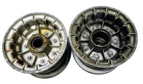 Dfa-234 Firestone Magnesium Aircraft Wheels Pair Model Used Dfa-234 Firestone Magnesium Aircraft Wheels Pair Model Used