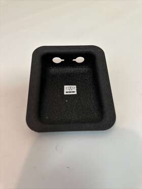 10-01595 Forbes Aviation As77162n Aircraft 2 Hole Surface Mic And Phone Jack Housing Black