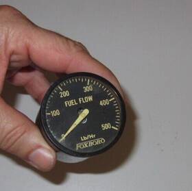 204-1a Foxboro Aircraft Part Fuel Flow P/n Used Ar