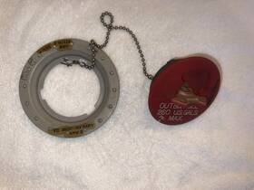 3500-183 Gabb 3 Inch New Fuel Cap Spec Mil Mil-c- 72448 Us Type Ii Class I Size