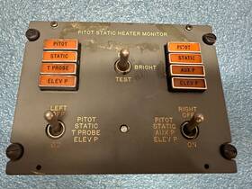 G-5729ea Gables Engineering G5729ea Aircraft Pitot Static Heater Monitor P/n G-5729ea Gables Engineering G5729ea Aircraft Pitot Static Heater Monitor P/n