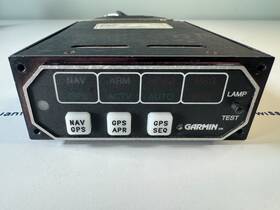 Md41-424 Garmin Mid- Continent Instrument Co Gps Annunciator Control Unit 14vdc For Gps-155 / Gps-165