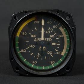 22-694-04-1 Garwin Airspeed Indicator Aircraft Part Vintage