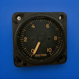 22-880-03 Garwin Wwii Suction Gauge Cessna