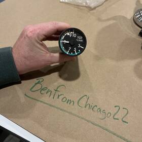 9a1290 Gas Indicator Turbine Temperature Manufacturer Penn Airborne/ Untested For Parts 9a1290 Gas Indicator Turbine Temperature Manufacturer Penn Airborne/ Untested For Parts