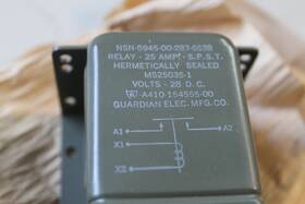 A410-154555-00 Gaurdian Electronics 28 Vdc Relay P/n New Surplus Package