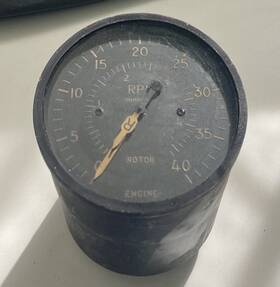 6680-609-8088 Ge 8dj67fah Aircraft Tachometer Indicator Part# Stock 8dj67 Fah