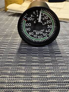 8dj81lze4 Ge Tachometer Indicator 8dj81 Overhauled With Paperwork