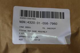 6008t97p04 General Electric 2483767f Goodrich P/n Piston For G.e Fuel Pump