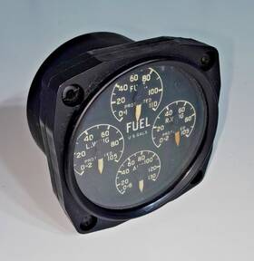 56944-30 General Electric 6aa/941 Aircraft Fuel Indicator Gauge Dj-4
