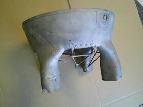 6005t64p24 General Electric G.e. P/n Afterburner Flame Holder Used Condition Needs Repair