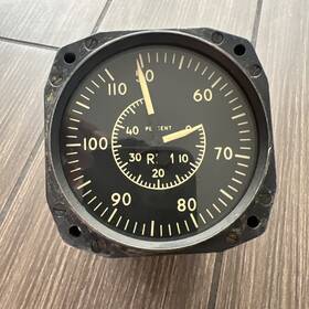 8dj57haa-5 General Electric Ge Jet Turbine Engine Percent 40% Rpm Gauge Tach Tachometer
