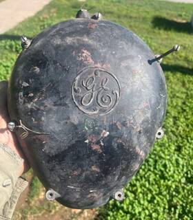 General Electric 90100 Wwii Inch Mickey Mouse Magneto Cover Pratt And Whitney R-2800 Core
