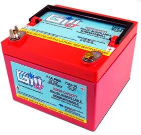 7242-16 Gill New Lt Super Capacity Sealed Lead Acid Battery